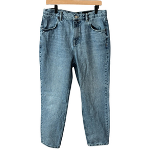 All Saints Brooke High Waist Straight Jeans size 32